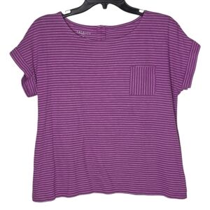 Talbots Petite Striped Top